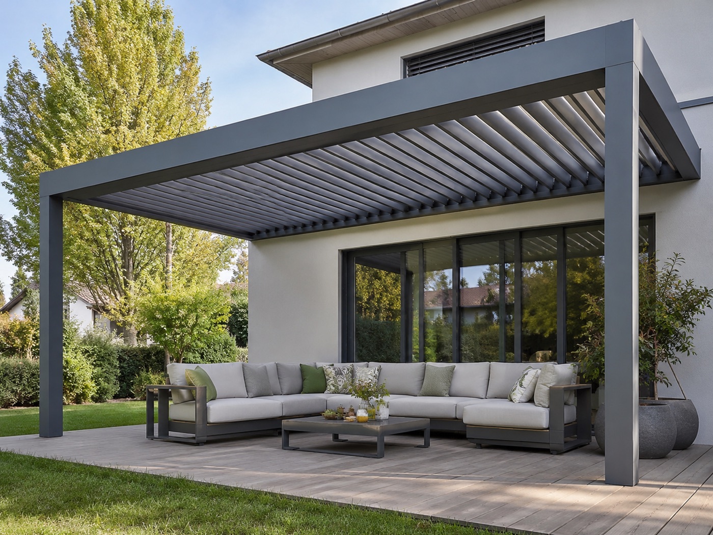 Pergola bioclimatique