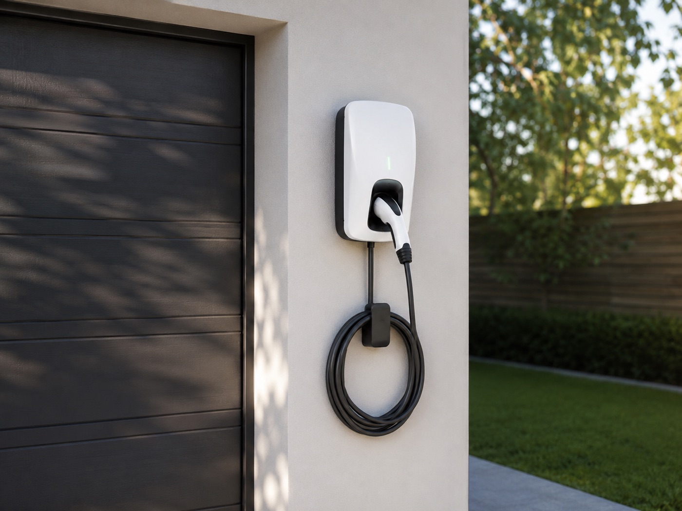 Borne de recharge pour véhicule
