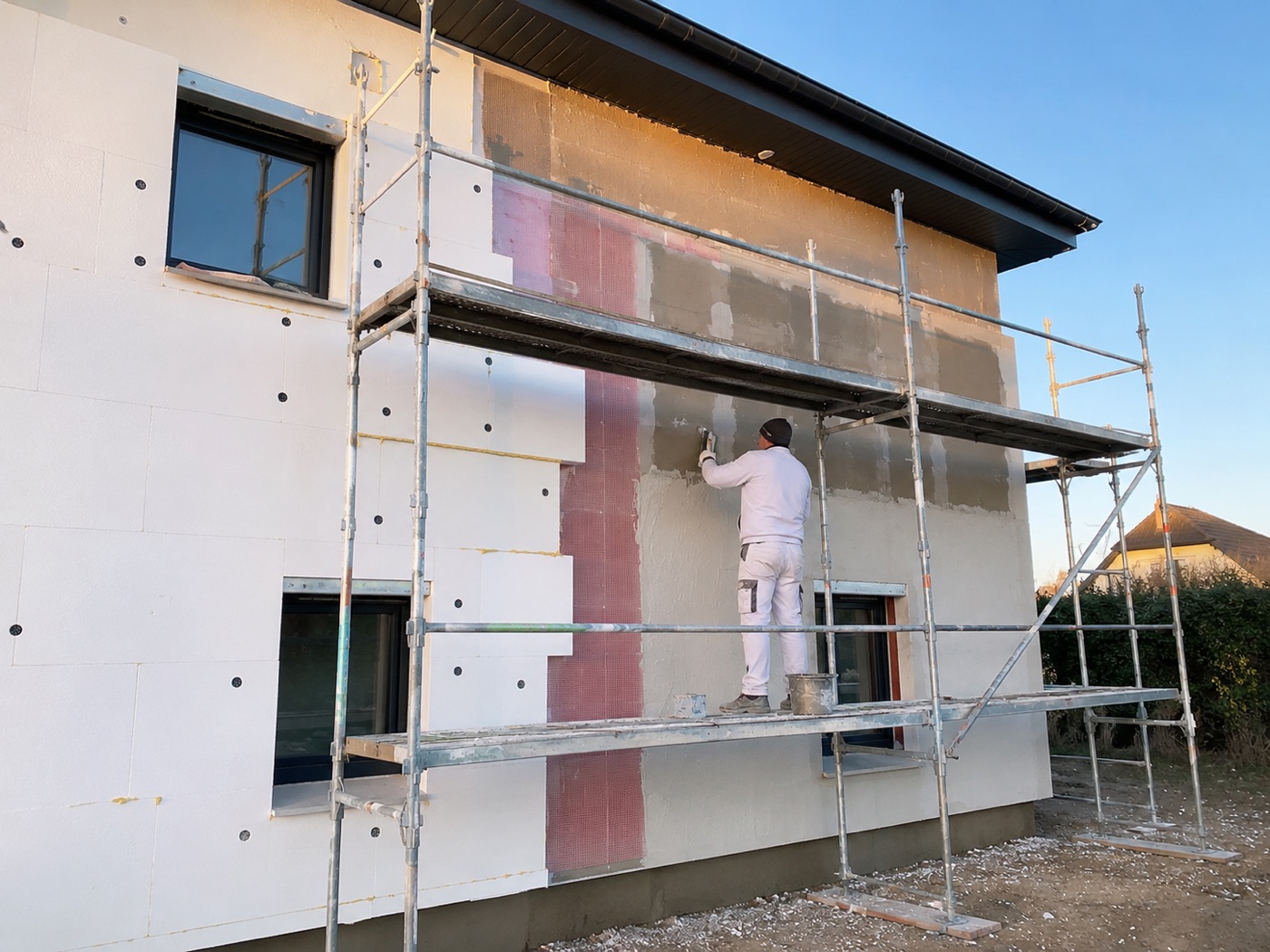Isolation thermique par l'extérieur (ITE)