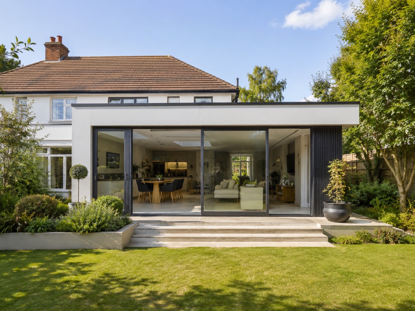 Extension de maison de plain-pied