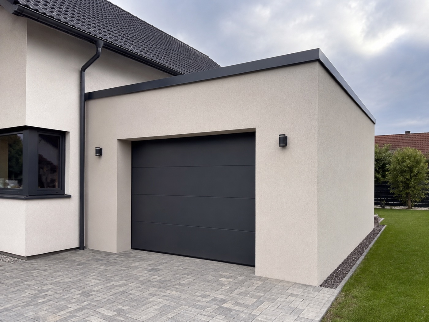 Garage en parpaing