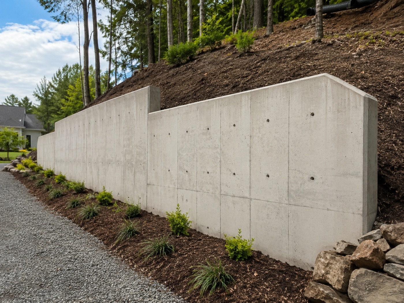 Mur de soutènement