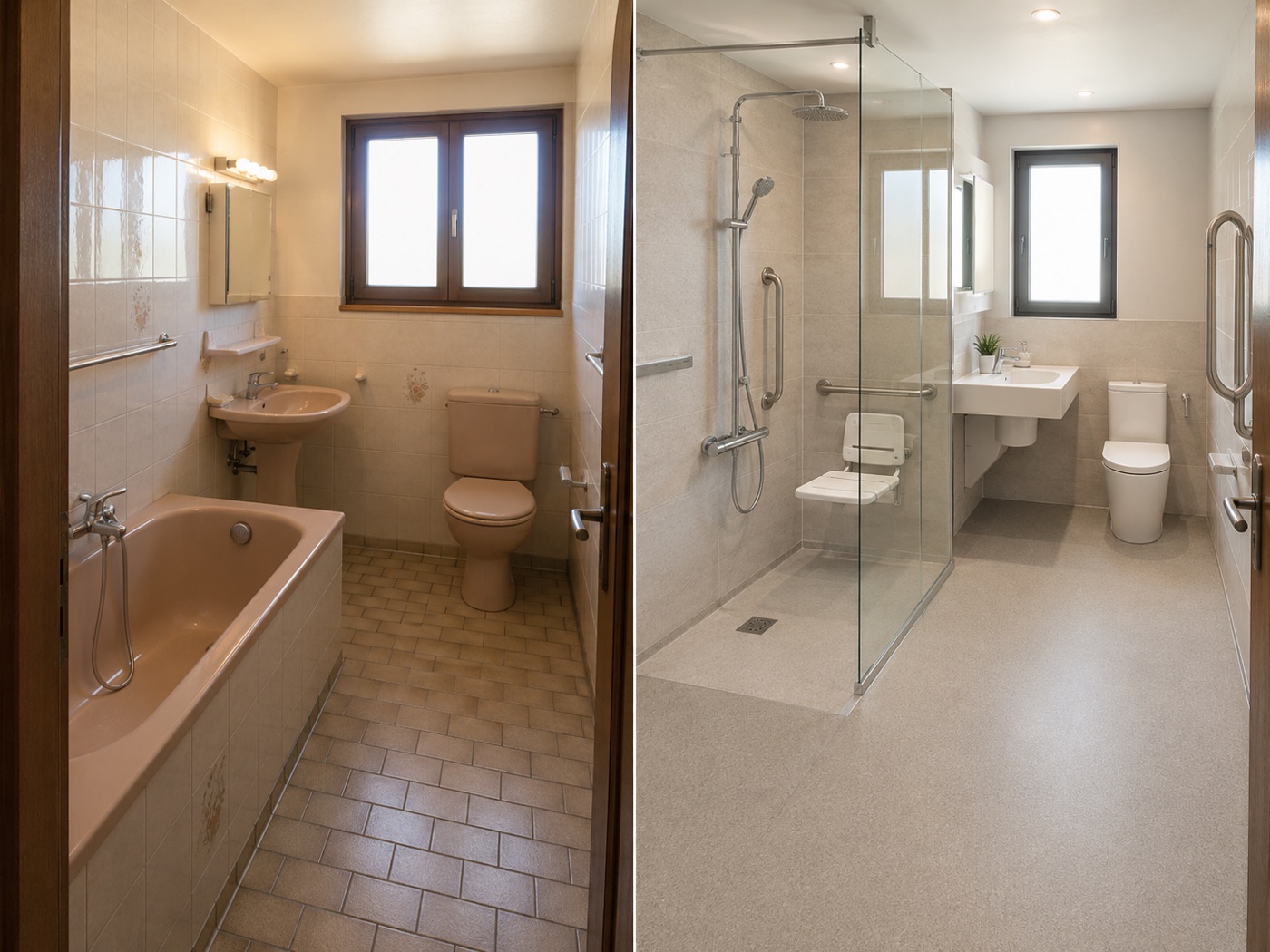 Suite parentale avec salle de bain ouverte